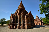 Bagan Myanmar. Minor temples near the Payathonzu. 